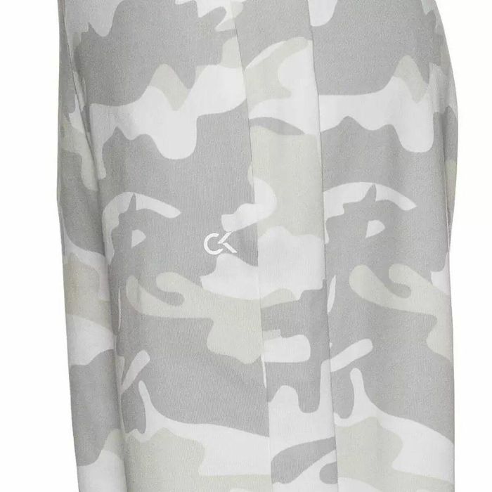 Pantalón Largo Deportivo Calvin Klein Printed Mujer Blanco M 1