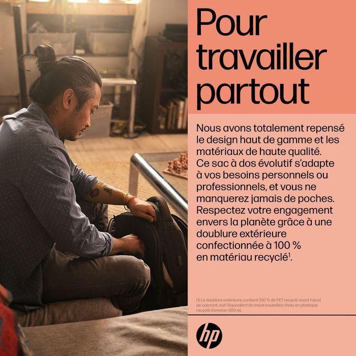 Mochila HP Renew Executive para Portátiles hasta 16"/ Negra 8 Mochila HP Renew Executive para Portátiles hasta 16"/ Negra 8