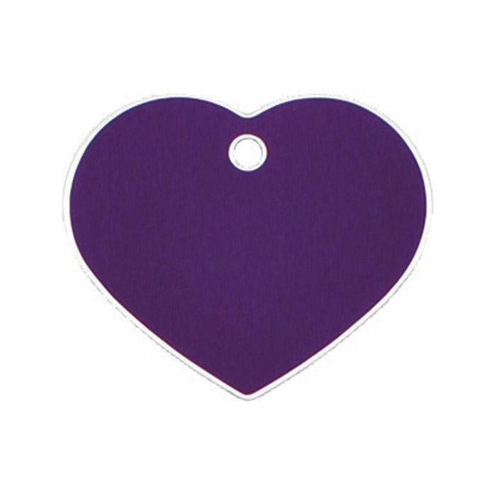Placa identificativa Imarc Heart Lila 0 Placa identificativa Imarc Heart Lila 0