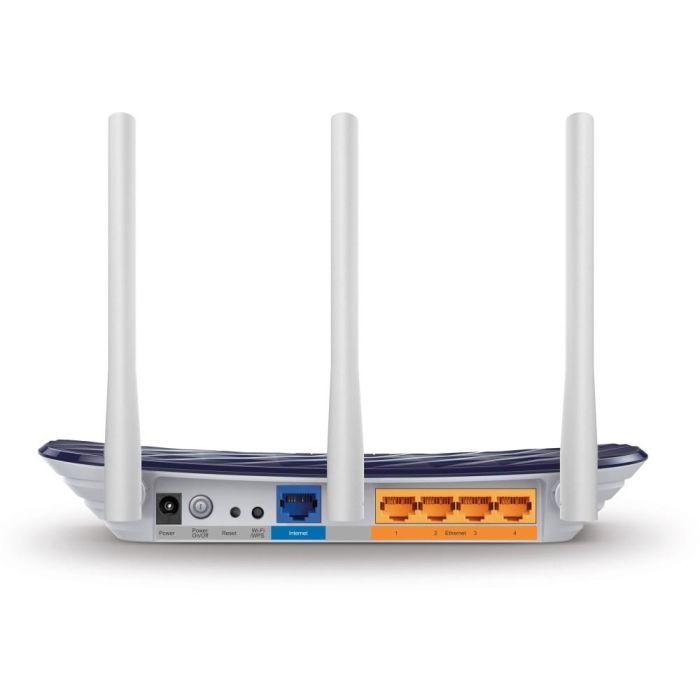 TP-Link Archer C20 Router Inalámbrico AC750 Wi-Fi Doble Banda (2.4/5GHz) 733Mbps, 4 Puertos Fast Ethernet, USB 1 TP-Link Archer C20 Router Inalámbrico AC750 Wi-Fi Doble Banda (2.4/5GHz) 733Mbps, 4 Puertos Fast Ethernet, USB 1