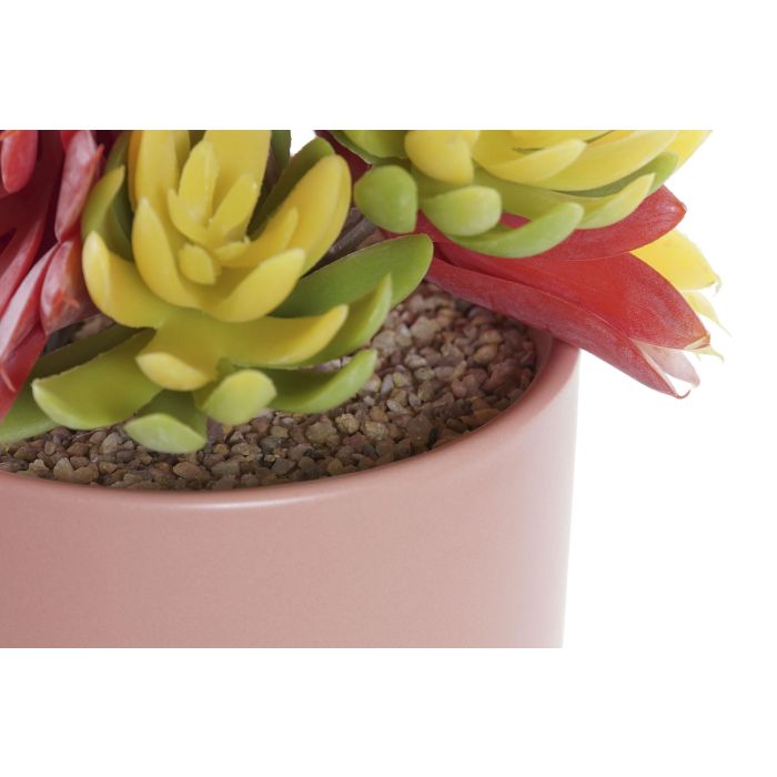 Planta DKD Home Decor Blanco Coral 17 x 19 x 18 cm (4 Unidades) 2