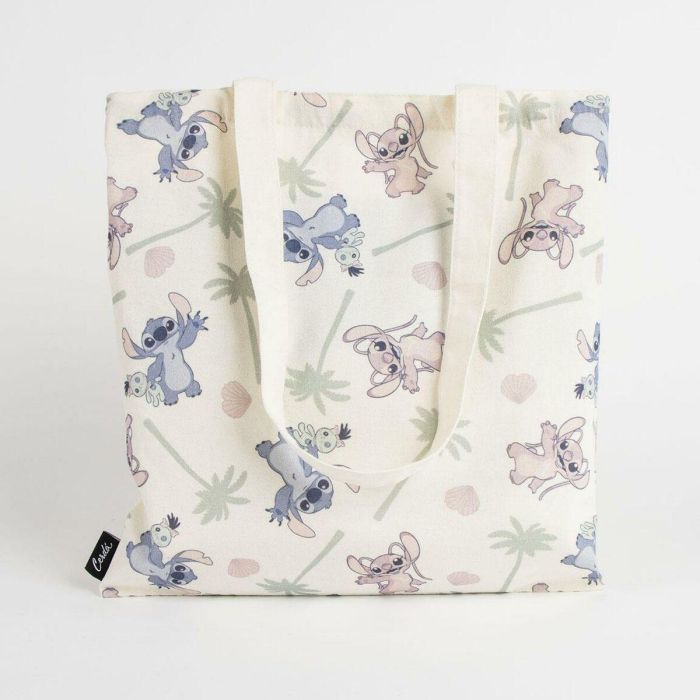 Cerdá Bolsa Shopping Stitch 36.7 x 40.0 x 4.0 cm Azul - Para niños mayores de 3 años 2