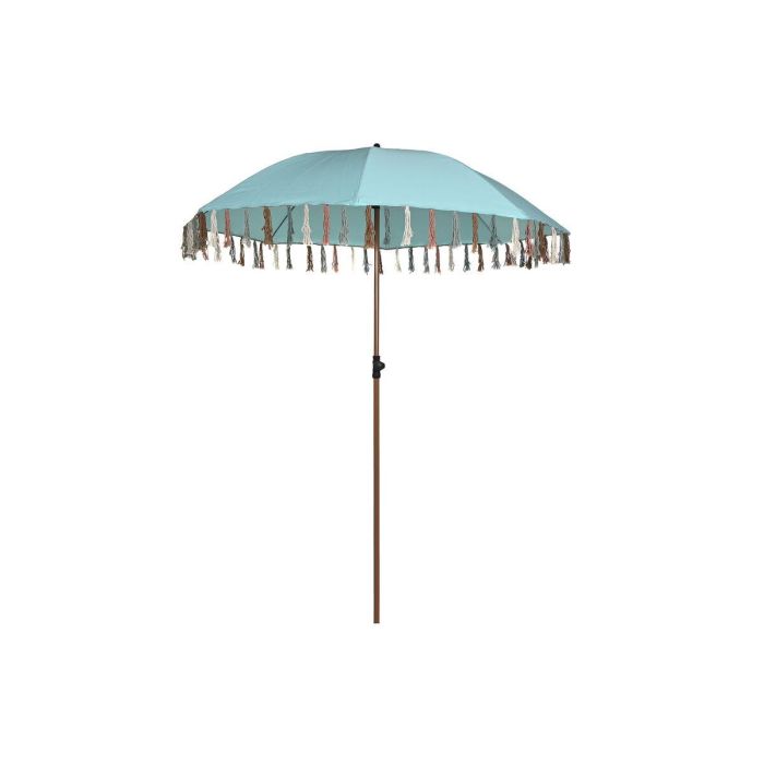 Parasol Terraza Y Jardin DKD Home Decor Azul Celeste 180 x 190 x 180 cm