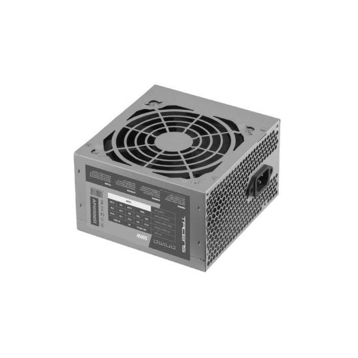 Anima APIII500SI Fuente de Alimentación ATX 500W BULK Edition, Ventilador 12cm Silencioso, Cables Planos, Certificación ATX12V