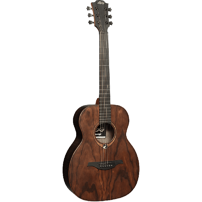 LAG Guitarra Acústica Travel Sauvage Natural Satinado Brankowood Eucalipto 600mm 1 LAG Guitarra Acústica Travel Sauvage Natural Satinado Brankowood Eucalipto 600mm 1