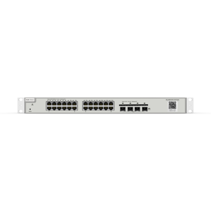 Ruijie Networks RG-NBS3200-24GT4XS switch Gestionado L2 Gigabit Ethernet (10/100/1000) Gris Ruijie Networks RG-NBS3200-24GT4XS switch Gestionado L2 Gigabit Ethernet (10/100/1000) Gris