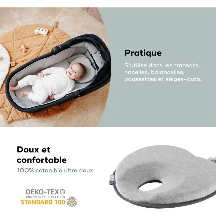 Babymoov Lovenest Soporte ergonómico para cabeza - Previene la plagiocefalia, transpirable, algodón 4