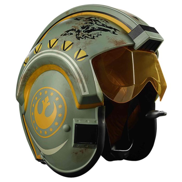 Hasbro Black Series Trapper Wolf Casco Electrónico con Luz y Sonido - Réplica Escala 1:1