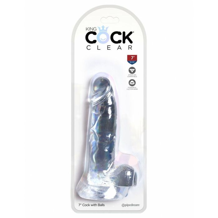 Dildo Pipedream King Cock Clear 4