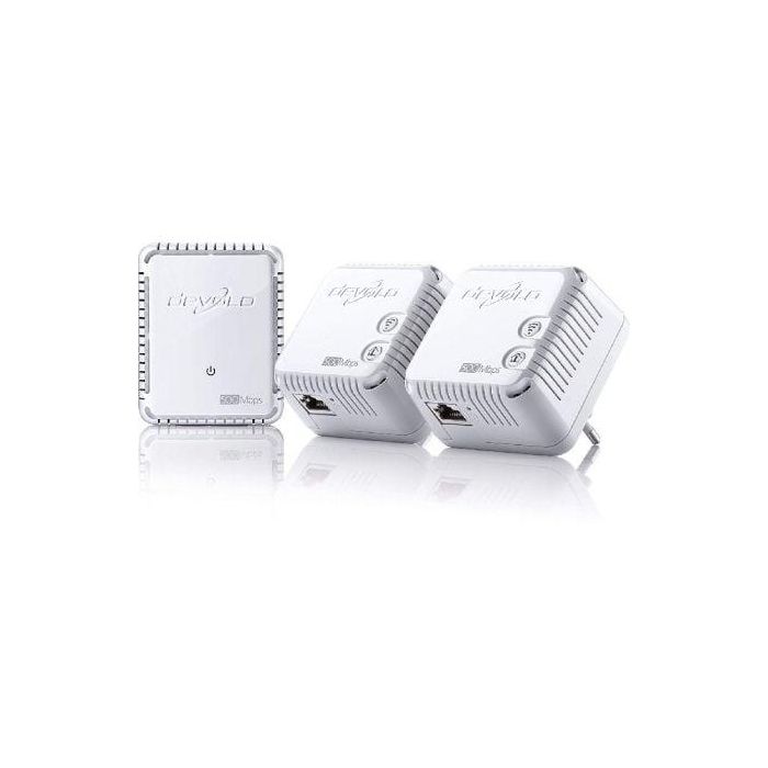 KIT ADAPTADORES PLC/POWERLINE DEVOLO DLAN 500 WiFi - 2*DLAN 500 WiFi + 1*DLAN 500 DÚO - 500MBS POR CABLE CORRIENTE - 300MBS POR WiFi KIT ADAPTADORES PLC/POWERLINE DEVOLO DLAN 500 WiFi - 2*DLAN 500 WiFi + 1*DLAN 500 DÚO - 500MBS POR CABLE CORRIENTE - 300MBS POR WiFi