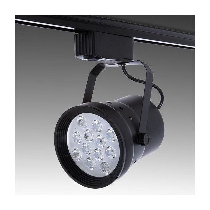 Foco de Carril LED 12W 1.200Lm CRI85 6000ºK "Hadley" Monofásico 40.000H [PL-218040-CW-W