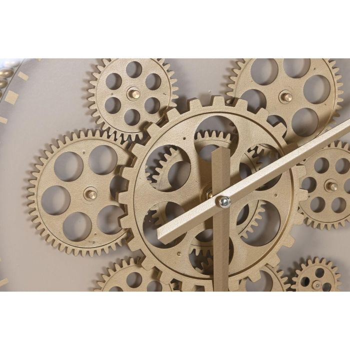 Reloj Pared Urban DKD Home Decor Beige Dorado 8.5 x 55.5 x 55.5 cm 2 Reloj Pared Urban DKD Home Decor Beige Dorado 8.5 x 55.5 x 55.5 cm 2