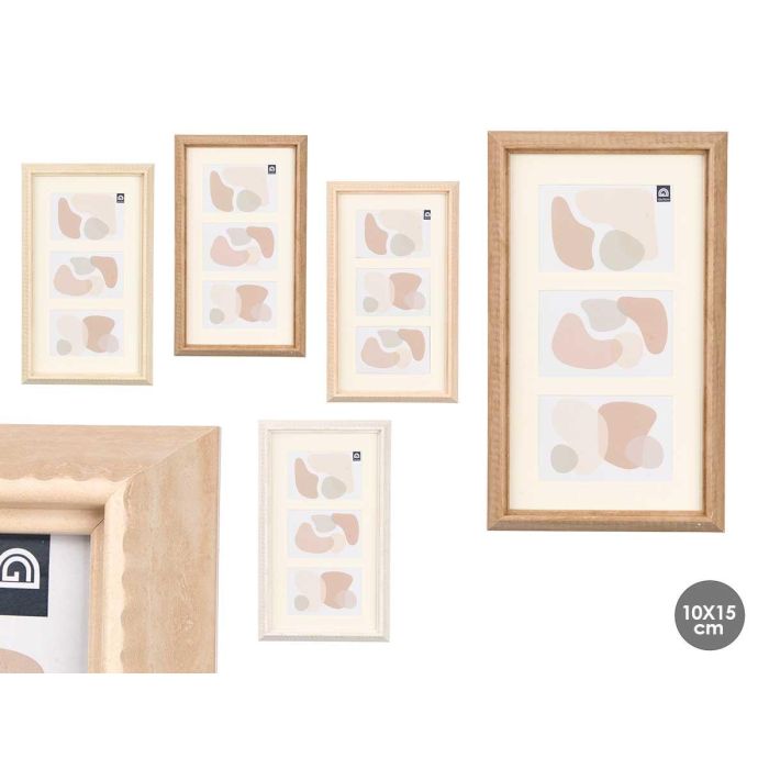 Marco Canto 3 Fotos Vertical Surtidos Giftdecor 25X42CM (12 Unidades) Marco Canto 3 Fotos Vertical Surtidos Giftdecor 25X42CM (12 Unidades)