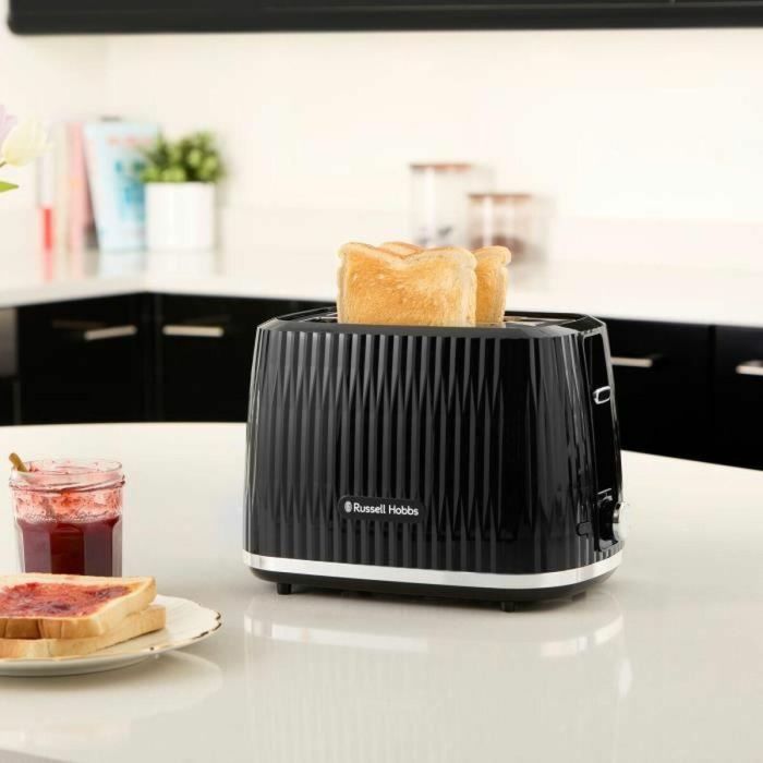 Russell Hobbs RUS5038061163155 Tostadora Eden 800W 2 Ranuras Negra 4 Russell Hobbs RUS5038061163155 Tostadora Eden 800W 2 Ranuras Negra 4