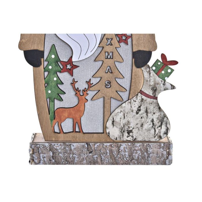 Decoracion Luminosa Navidad Alpina DKD Home Decor Natural Multicolor 7 x 40.5 x 18 cm (3 Unidades) 2 Decoracion Luminosa Navidad Alpina DKD Home Decor Natural Multicolor 7 x 40.5 x 18 cm (3 Unidades) 2