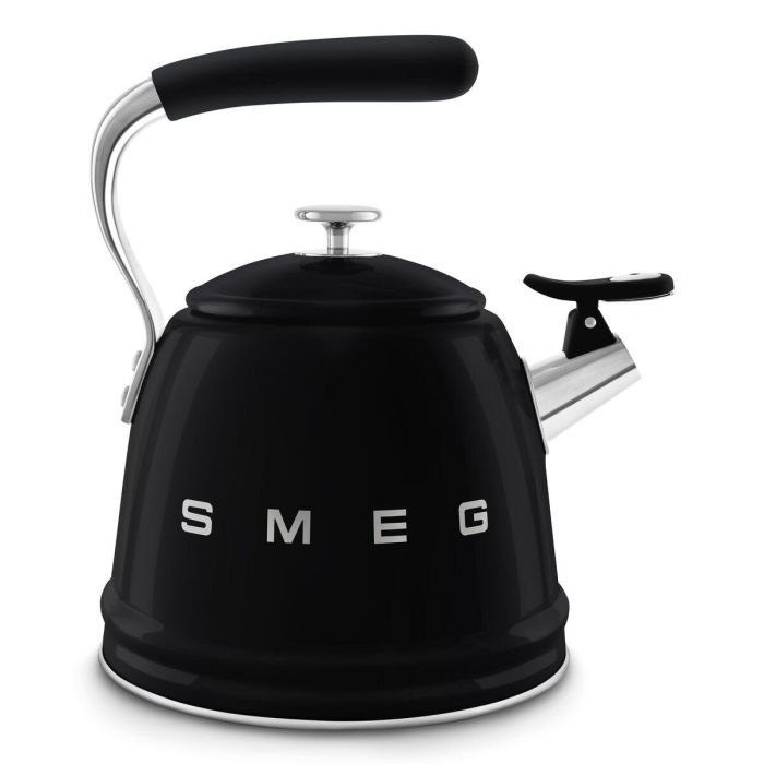 Smeg Stovetop Kettle 50´Style Black WKF01BL 8 Smeg Stovetop Kettle 50´Style Black WKF01BL 8