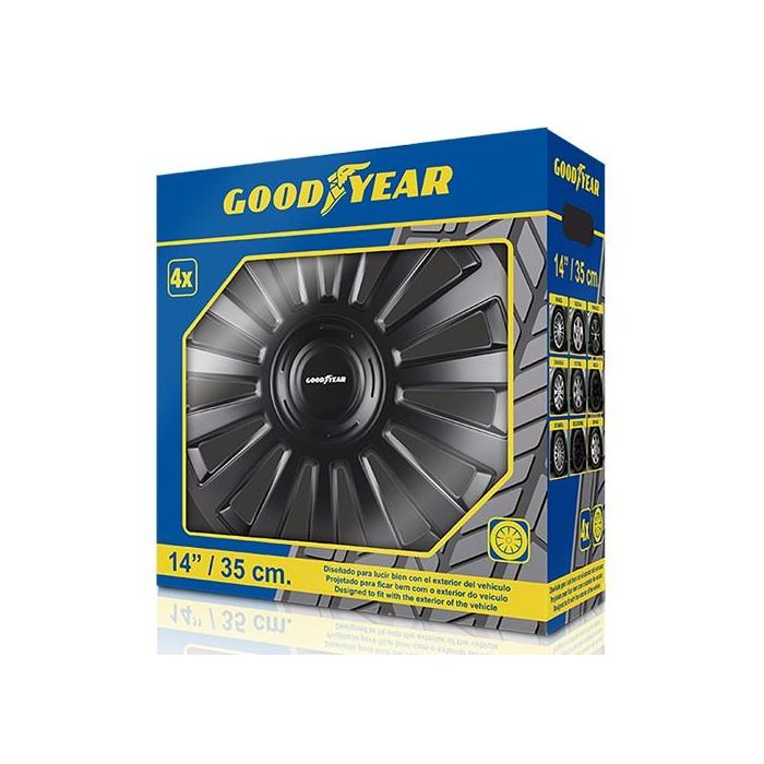 Tapacubos Melbourne Negro 14" GOD9067 2 Tapacubos Melbourne Negro 14" GOD9067 2