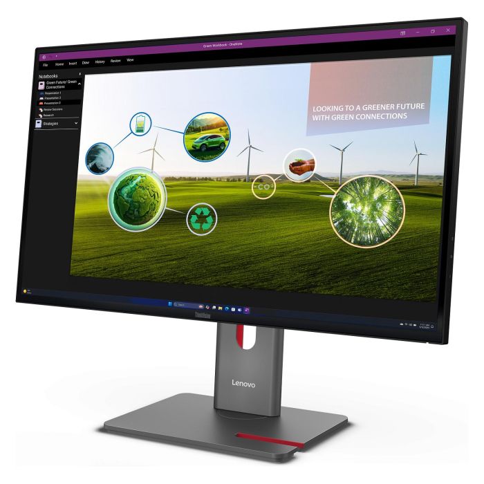 Lenovo Monitor P27Q-40 27" Quad HD IPS 1440p 120Hz USB-C KVM/eKVM Daisy Chain Negro 4 Lenovo Monitor P27Q-40 27" Quad HD IPS 1440p 120Hz USB-C KVM/eKVM Daisy Chain Negro 4