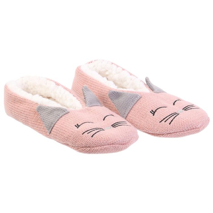 Sensly Zapatillas Unicornio Gato Mujer Abrigosas Interior Sherpa Suela Antideslizante 4