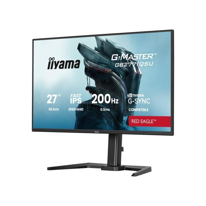 Iiyama Gb2771Qsu-B1 Pantalla para Pc 68,6 Cm (27") 2560 X 1440 Pixeles Wide Quad Hd Negro 2