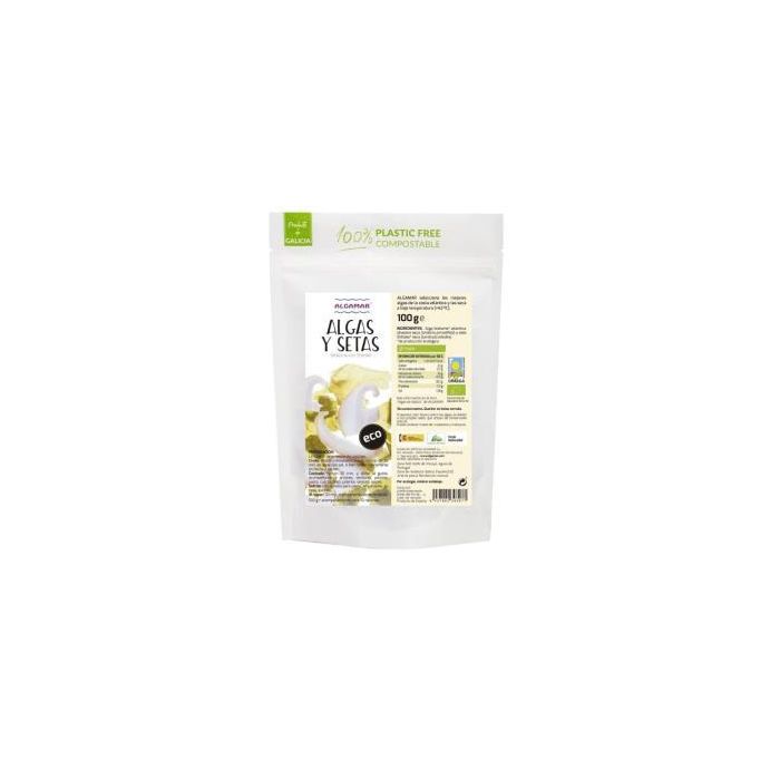 Algas Y Setas Wakame Con Shiitake 100Gr. Bio Algas Y Setas Wakame Con Shiitake 100Gr. Bio