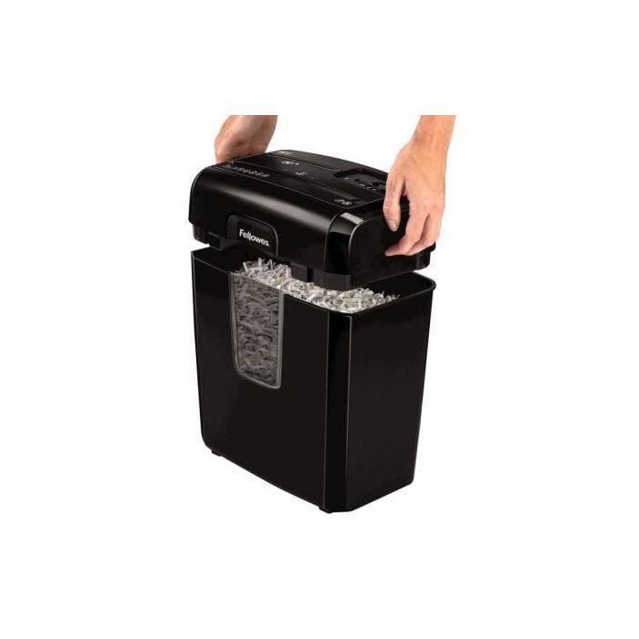 Destructora Fellowes 8CD/ Corte en Partículas de 4 x 35mm/ Negra 2 Destructora Fellowes 8CD/ Corte en Partículas de 4 x 35mm/ Negra 2