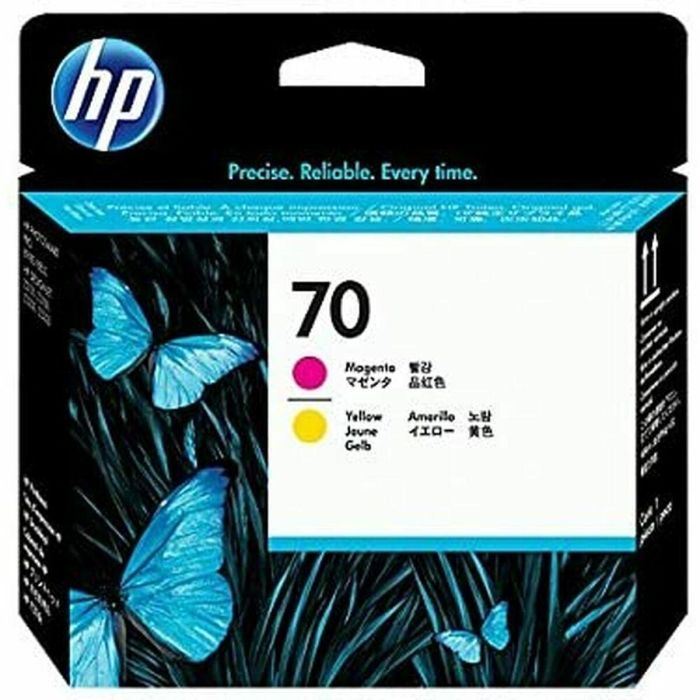 HP Photosmart Pro B9180/DesignJet Z3200 Nº70 Cabezal de impresion Magenta y amarillo 1 HP Photosmart Pro B9180/DesignJet Z3200 Nº70 Cabezal de impresion Magenta y amarillo 1