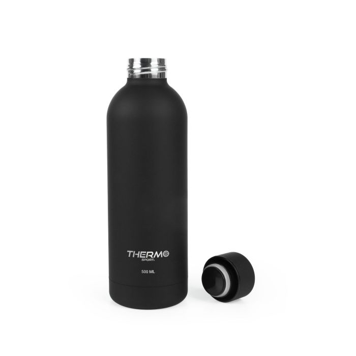 Thermosport Botella Termo Soft Touch 500 ml Blac (6 Unidades) 10 Thermosport Botella Termo Soft Touch 500 ml Blac (6 Unidades) 10