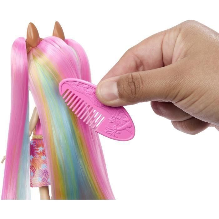 Enchantimals-Muñeca de pelo-Muñeca y estatuilla de animales HTJ70 2 Enchantimals-Muñeca de pelo-Muñeca y estatuilla de animales HTJ70 2