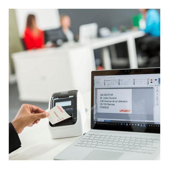 Brother Impresora de Etiquetas Flexible con USB, Ethernet, Wi-Fi y Bluetooth