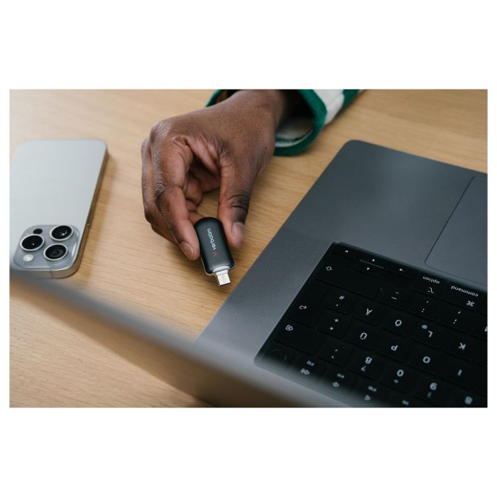 Verbatim 30225 Stick 128GB Plectra Black USB-C Flash Drive, USB 3.2 Gen 1, 100 MB/s Lectura 6