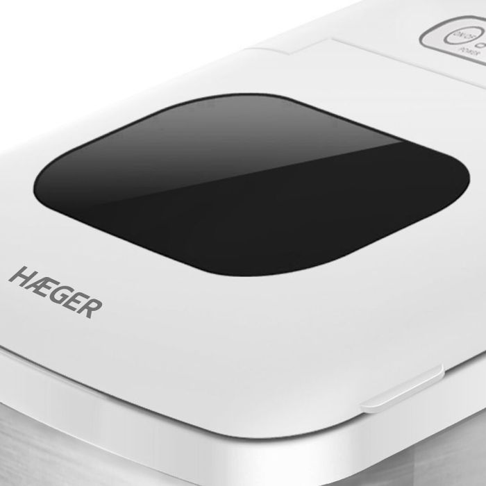 Máquina de Hacer Hielo Haeger IM-12S.005A Acero 120 W 1,8 L 12 kg 1