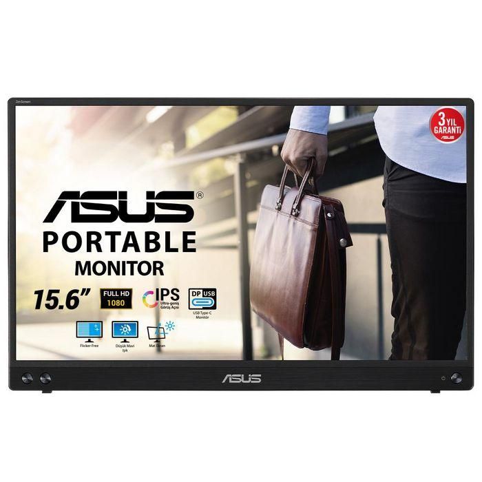 ASUS ZenScreen MB16ACV Monitor Portátil 15.6" Full HD IPS USB-C 16:9 5ms Negro 0 ASUS ZenScreen MB16ACV Monitor Portátil 15.6" Full HD IPS USB-C 16:9 5ms Negro 0