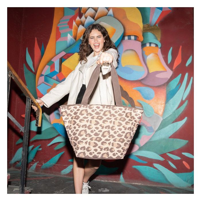 Reisenthel Shopper M Bolso Grande Estampado Multicolor Poliéster 15 L 510 mm