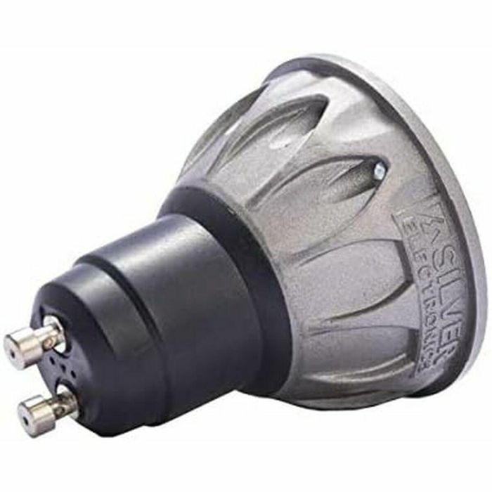 Silver Bombilla Led Eco Dicroica 8W Equivalente 80W GU10 Luz Neutra 4000K 690lm 1 Silver Bombilla Led Eco Dicroica 8W Equivalente 80W GU10 Luz Neutra 4000K 690lm 1