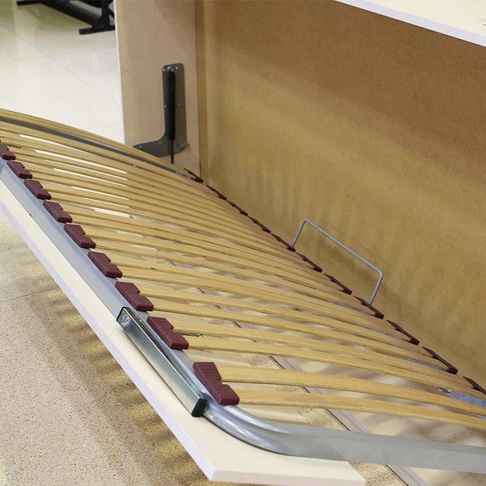 HERRAJES FAB.NACIONAL 41.9 Somier Abatible Horizontal Serena Metálico 135x190 cm con Patas, para Cama Doble Plegable Gran Formato 2 HERRAJES FAB.NACIONAL 41.9 Somier Abatible Horizontal Serena Metálico 135x190 cm con Patas, para Cama Doble Plegable Gran Formato 2