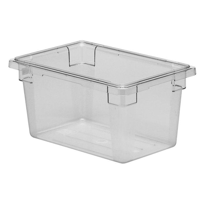 CAMBRO - 12189CW-135 - Caja de almacenamiento 18 L - 46 x 30,5 x 23 cm - Transparente (Tapa no incluida)