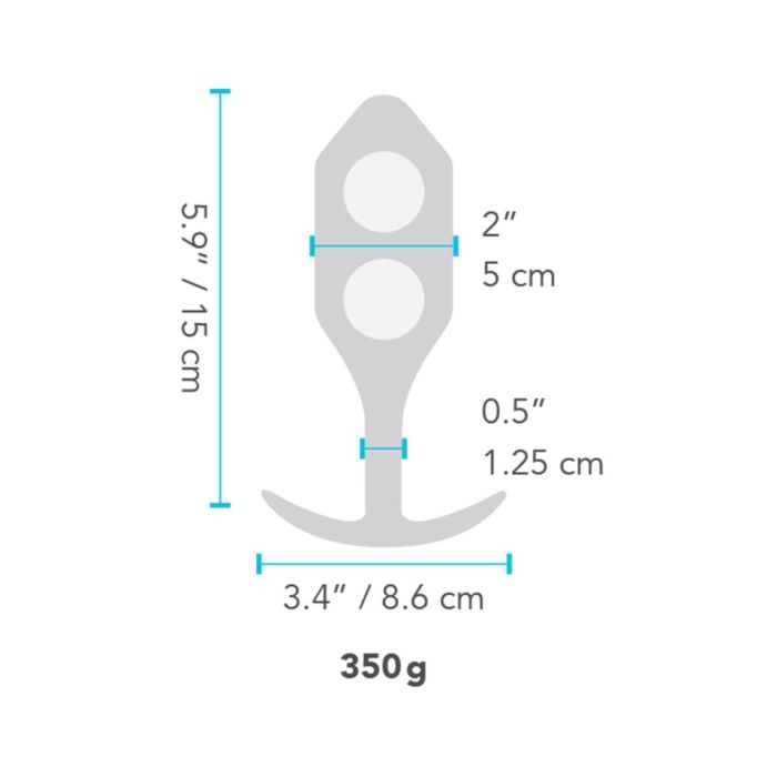 Plug Anal B-Vibe 12035 Negro 5 Plug Anal B-Vibe 12035 Negro 5