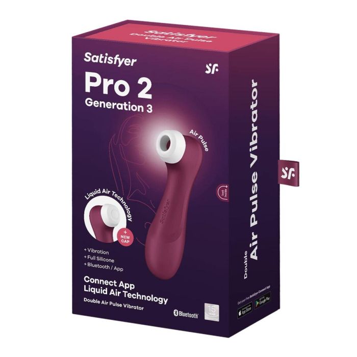 Succionador de Clítoris Satisfyer PRO 2 GENERATION 3 Rojo 20 Succionador de Clítoris Satisfyer PRO 2 GENERATION 3 Rojo 20
