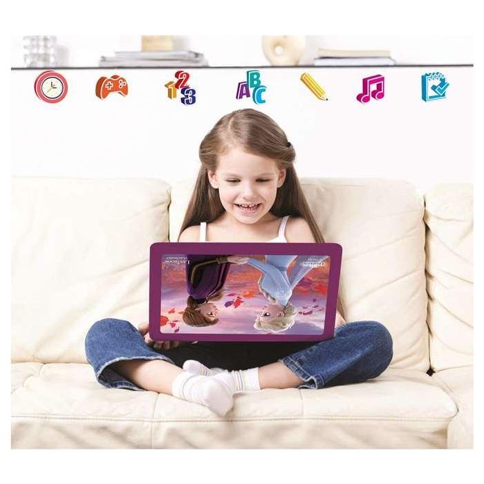 Lexibook Ordenador Portátil Disney Frozen 2 JC598FZI2 Bilingüe con Actividades Educativas 8