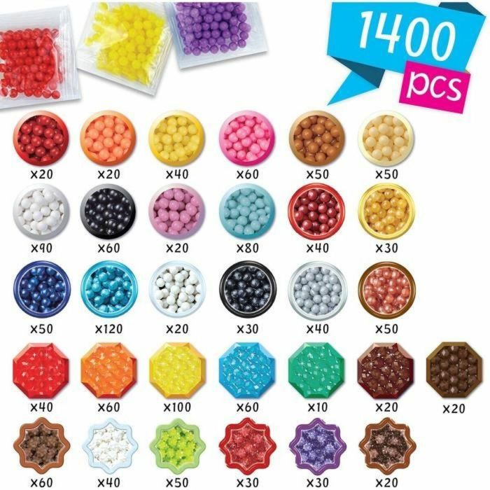 Caja de creación - AQUABEADS 35025 - Mis llaveros y colgantes 2 Caja de creación - AQUABEADS 35025 - Mis llaveros y colgantes 2