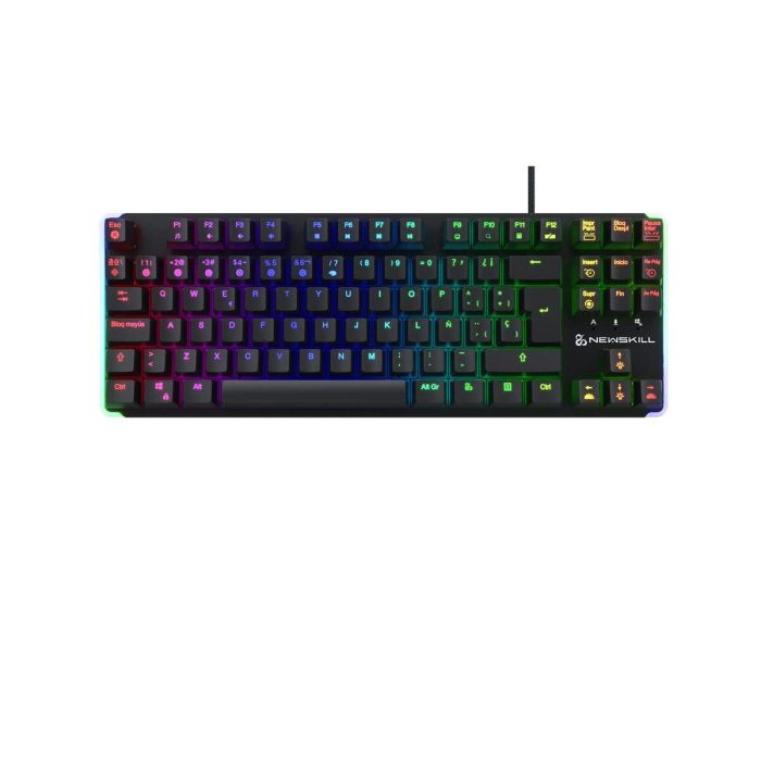 Teclado Newskill NS-KB-GUNGNYR-GAT-RE Qwerty Español QWERTY Negro 4