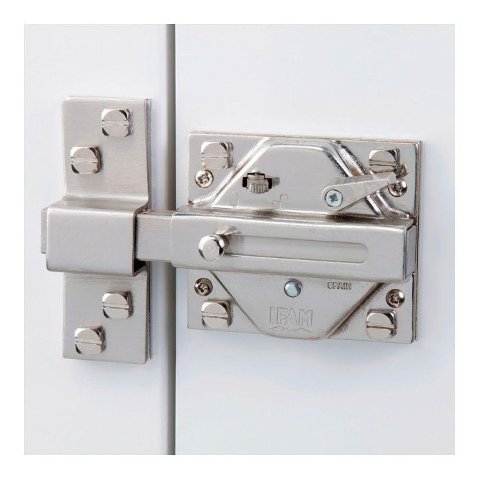 Ifam Cerrojo CS88SC M50 Cromo Satinado Cilindro 50mm con 5 Llaves de Seguridad Ifam Cerrojo CS88SC M50 Cromo Satinado Cilindro 50mm con 5 Llaves de Seguridad