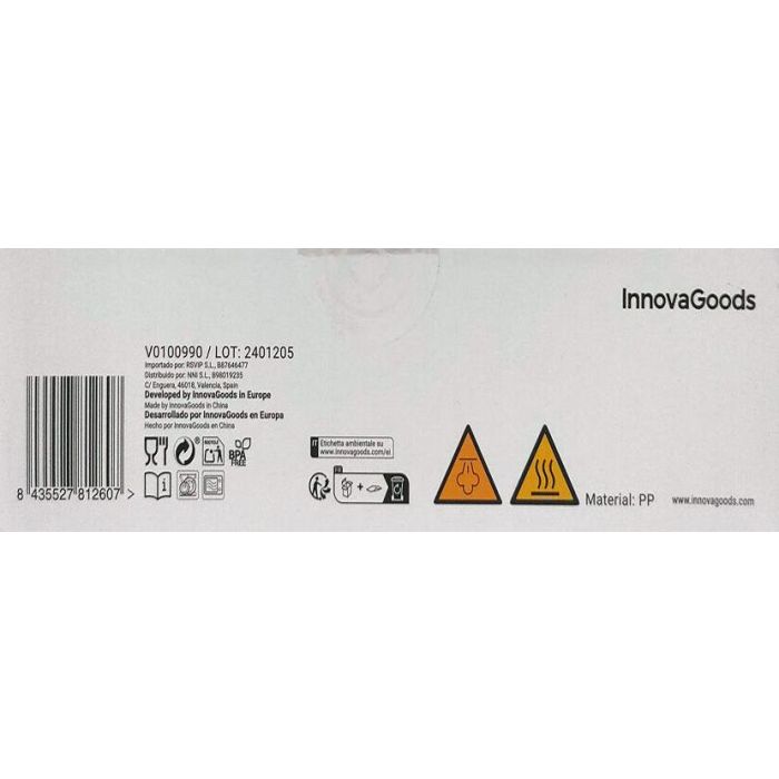 Inde Tortillera Para Microondas Innovagoods - 22 cm x 12 cm x 5.2 cm (24 Unidades) 11 Inde Tortillera Para Microondas Innovagoods - 22 cm x 12 cm x 5.2 cm (24 Unidades) 11