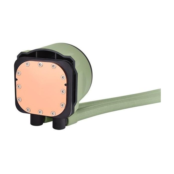 Thermaltake TH280 V2 ARGB Sync All-In-One Liquid Cooler Matcha Green - Kit de Refrigeración Líquida para PC 2