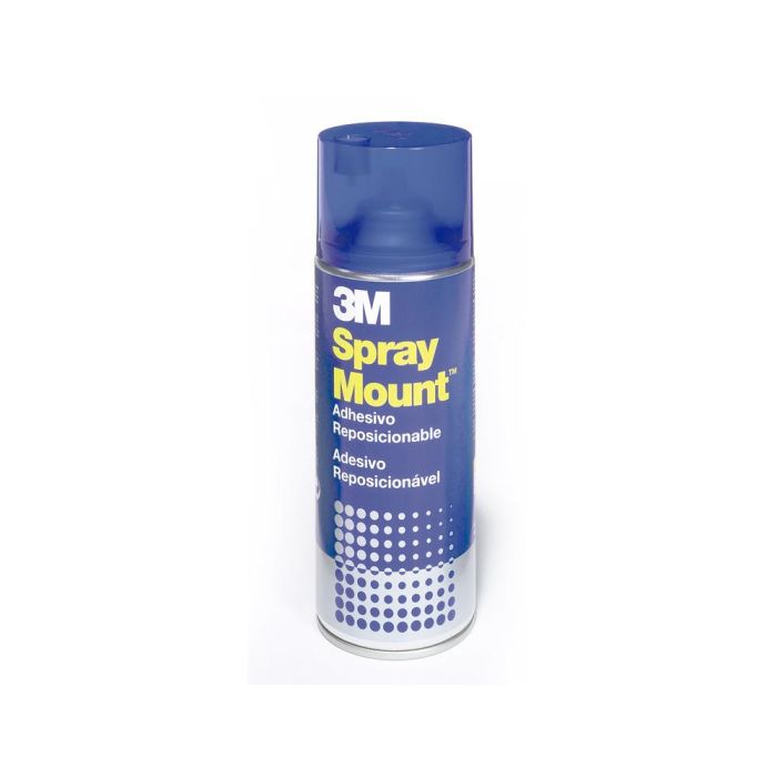 Pegamento 3M Spray Mount Adhesivo Reposicionable Bote De 400 mL 1