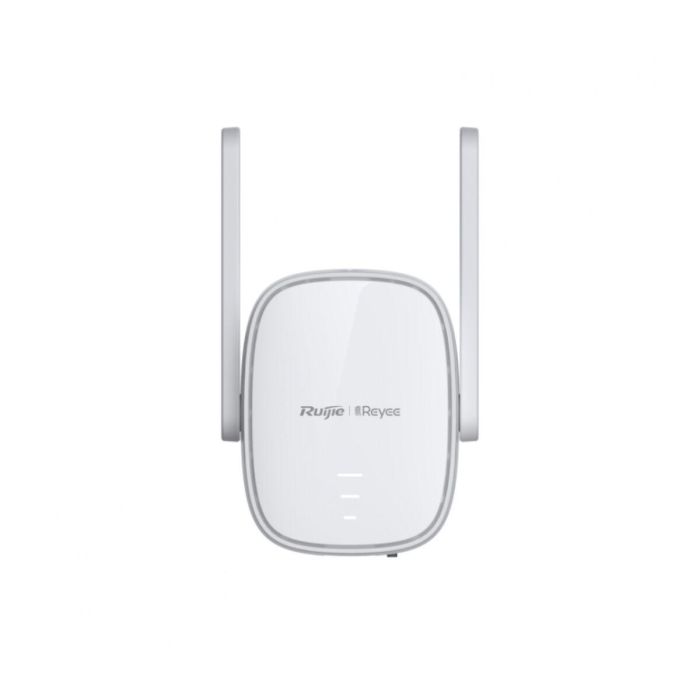 Ruijie RG-EW300R Repetidor Wi-Fi 300 Mbps Wi-Fi 4 (802.11n) con Amplificador de Señal y Medidor de Intensidad Blanco