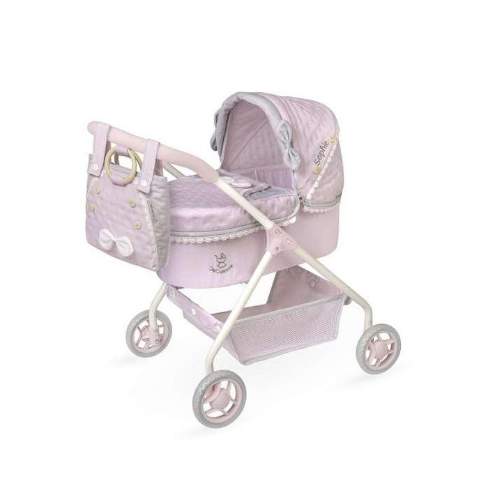 Decuevas Coche de Muñeca Sophie para Muñecas hasta 42 cm, Metal, Plástico, Poliéster. Medidas 35x50x56 cm. Edad +3 años. Decuevas Coche de Muñeca Sophie para Muñecas hasta 42 cm, Metal, Plástico, Poliéster. Medidas 35x50x56 cm. Edad +3 años.