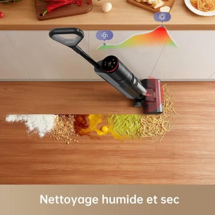 Dreame H12 Pro Aspiradora de Mano Negro Sin Bolsa - Limpieza y Secado Automático, Seca y Húmeda 5 Dreame H12 Pro Aspiradora de Mano Negro Sin Bolsa - Limpieza y Secado Automático, Seca y Húmeda 5