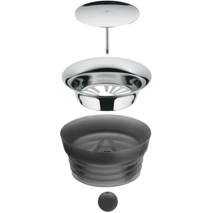 WMF Basic - Wasserkaraffe 1 L, Schwarz, Transparent 4 WMF Basic - Wasserkaraffe 1 L, Schwarz, Transparent 4